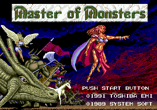 Заставка игры Master of Monsters